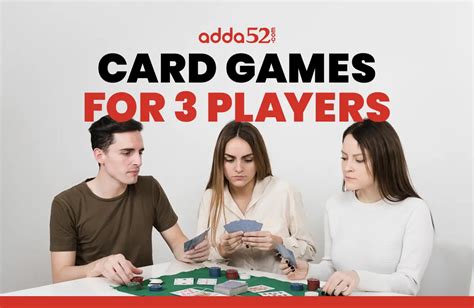 card games for 3 people|14 Fun 3.